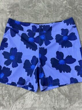 Wild Rye Ruby Mountain Bike Lightweight Shorts Poppy Bluebird womens Size 14 NWT